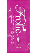 Pink Frolic Water Based Lubricant .17oz...